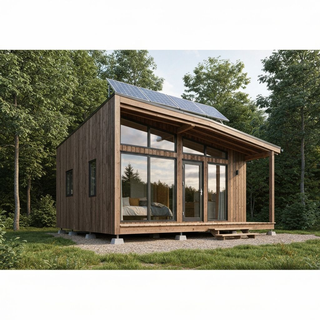 Cabaña Compacta Moderna